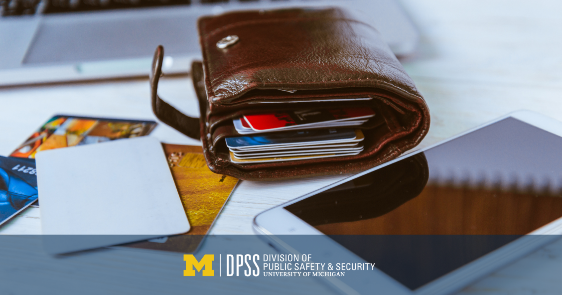 Image of a wallet, credit cards and a phone