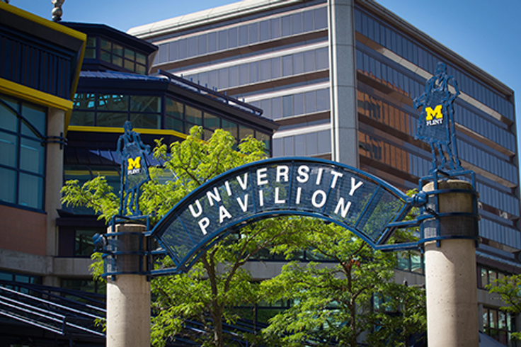 Photo of the UM-Flint University Pavillion.