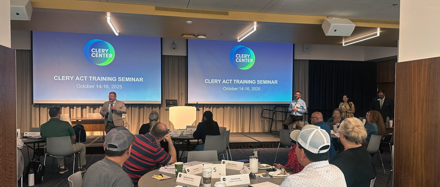 DPSS Executive Director Arnold addresses a room.